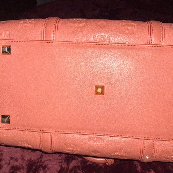 MCM Coral Satchel Bag - Picture 2 of 3